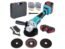 MechanicAnts 20V Cordless Angle Grinder, fit 4