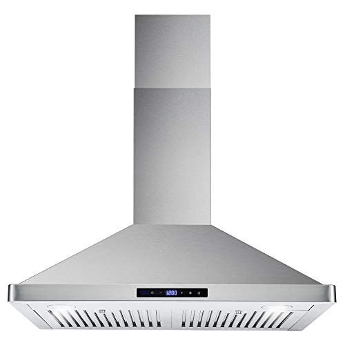 Cosmo – Campana extractora, con control táctil, iluminación LED y filtros permanentes