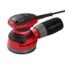 Orbital Sander, Ginour 300W Powerful Random Orbital Sanders, 6 Variable Speed 6000-13000RPM Electric Palm Sander with Transparent Dust Box, 15PCS Sandpaper, Sponge, Wool Disc, Sanders for Woodworking