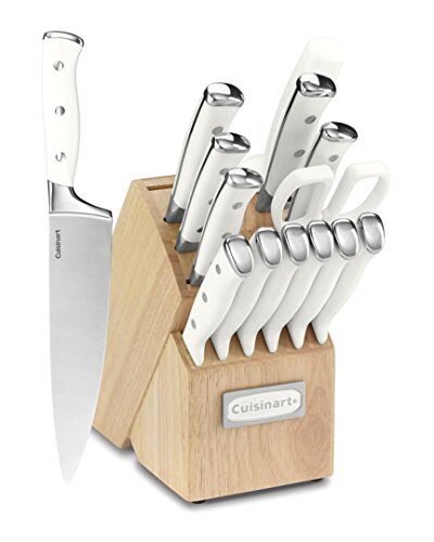 Cuisinart C77BTR-15P Classic Juego de cuchillos de 15 piezas Juego de triple remaches