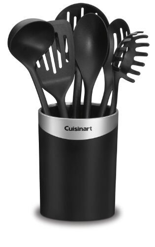 Cuisinart, CTG-00-CCR7, tacho curvo con set de 7 utensilios de cocina