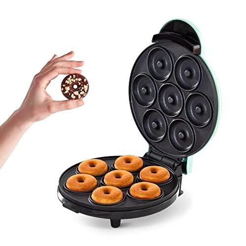 DASH Mini máquina para hacer donas para desayuno, aperitivos, postres y más