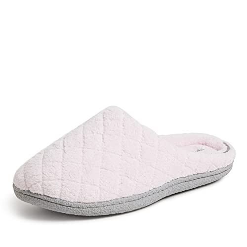Dearfoams Leslie – Zapatilla acolchada para mujer