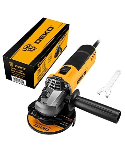 Amoladora angular DEKOPRO de 110 V, diámetro máximo de rueda de 4-1/2″