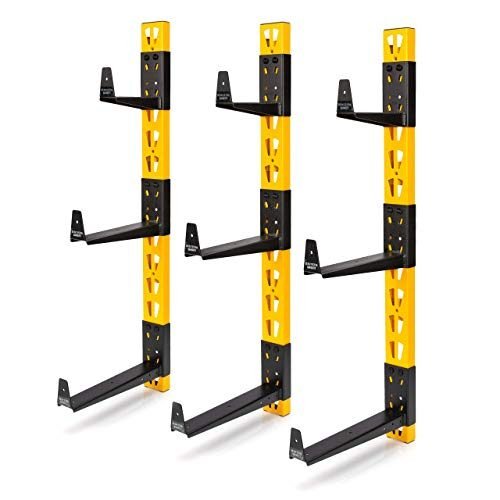 Dewalt Estante de almacenamiento de madera y madera en voladizo de 3 piezas