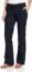 Dickies Women's Flat Front Stretch Twill Pant Slim Fit Bootcut, Black, 2