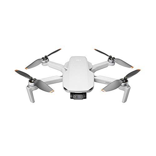 DJI Mini 2 Cuadricóptero de dron ultraligero y plegable con control remoto, color gris (renovado)