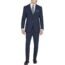 DKNY Men's Modern Fit High Performance Suit Separates, Black Solid, 33W x30L