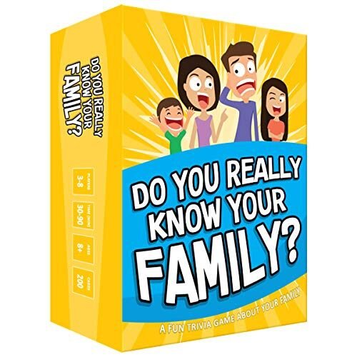 Do You Really Know Your Family? Un divertido juego familiar
