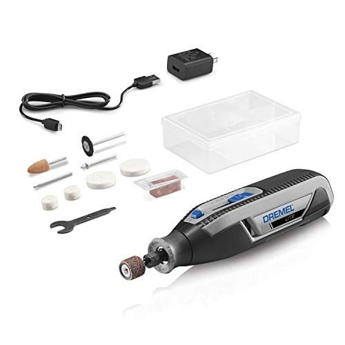 Dremel Lite 7760 N/10 – Herramienta giratoria inalámbrica de iones de litio de 4 V