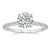 EAMTI – Anillo de compromiso de plata de ley 925 de 1.25 quilates