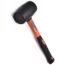 Edward Tools Harden Rubber Mallet Hammer 16 oz - Durable Eco-friendly Rubber Hammer Head for Camping, Flooring, Tent Stakes, Woodworking, Soft Blow Tasks without Damage - Ergonomic Grip Handle