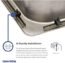 Elkay D115151 Dayton Single Bowl Drop-in Stainless Steel Bar Sink
