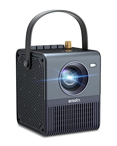 Emotn Mini proyector H1, nativo 1080P, 250 lúmenes ANSI