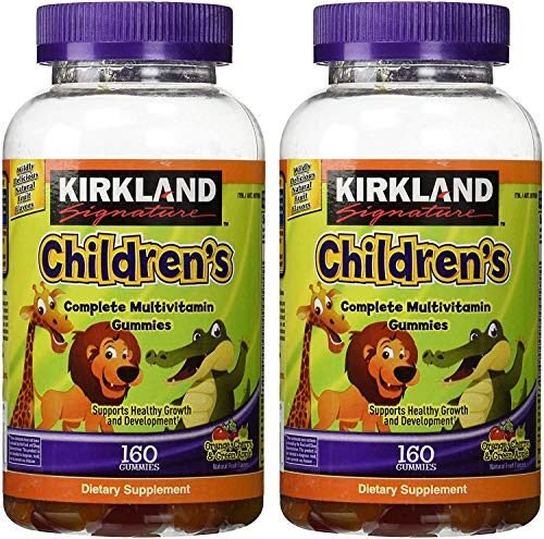 EMS Kirkland Signature – Gomitas multivitamínicas completas para niños, 320 unidades