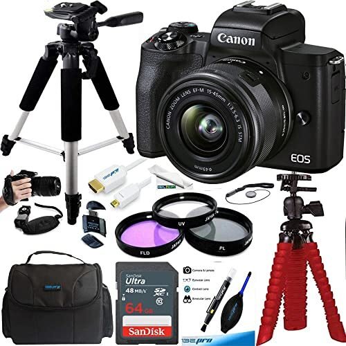 Canon EOS M50 Mark II – Kit de creación de contenido