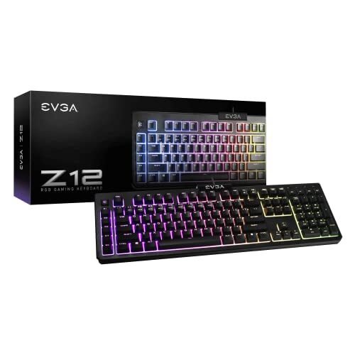 EVGA – Teclado para gamers con iluminación RGB