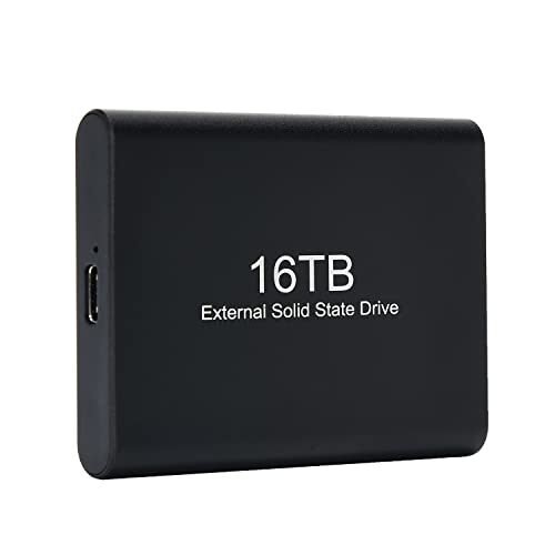 Unidad externa de estado sólido, disco duro externo de 16 TB