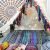 Alfombra de comercio justo, hecha a mano, estilo chindi, multicolor