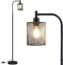 BoostArea Floor Lamp, Standing Lamp, 9W LED Torchiere Floor Lamp with 4W Adjustable Reading Lamp, 3000K Energy-Saving LED Bulbs, 3 Way Switch, 50,000hrs Lifespan, Floor Lamps for Living Room, Office