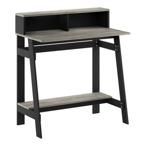 Furinno – Escritorio para computadora de marco, estilo sencillo, Tablero de partículas