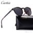 Carfia Polarized Sunglasses for Women UV Protection Lightweight Metal Frame Classic Pilot Ladies Safety Glasses CA3216