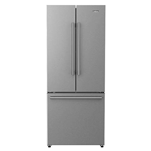Galanz GLR16FS2K16 Refrigerador de 3 puertas francesas con congelador