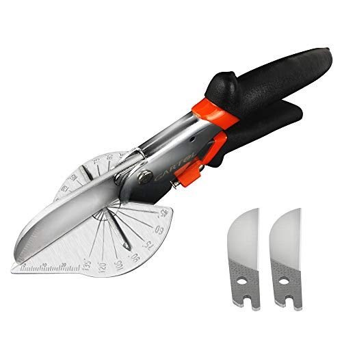 GARTOL Tijeras de inglete: tijeras de tronco multifuncionales para corte angular de molduras