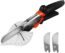 GARTOL Miter Shears- Multifunctional Trunking Shears for Angular Cutting of Moulding and Trim, Adjustable at 45 To 135 Degree, Hand Tools for Cutting Soft Wood, Plastic, PVC, with Replacement blades