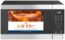GE 3-in-1 Countertop Microwave Oven | Complete With Air Fryer, Broiler & Convection Mode | 1.0 Cubic Feet Capacity, 1,050 Watts | Kitchen Essentials for the Countertop or Dorm Room | Stainless Steel