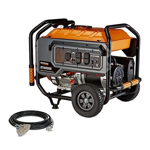 Generac 64331 Generador portátil, naranja, negro