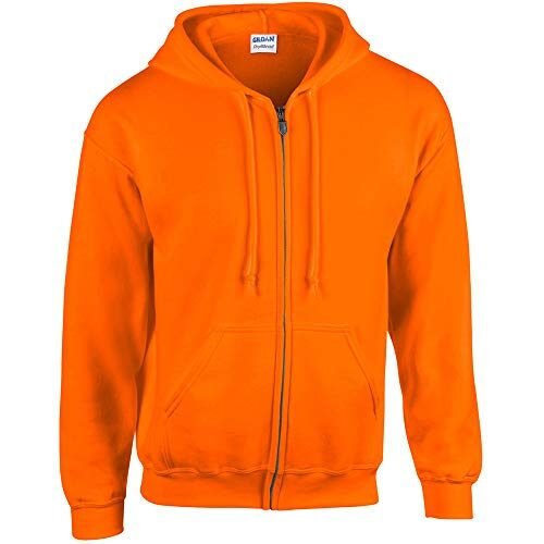 Gildan – Sudadera con capucha y cremallera para hombre