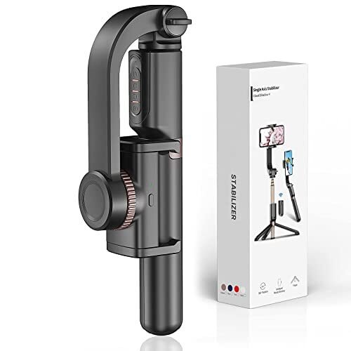 Estabilizador Gimbal para Smartphone con Selfie Stick Extensible y Trípode