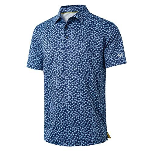 Camisas de golf para hombre, Dry Fit, manga corta