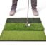 GoSports Tri-Turf XL Golf Practice Hitting Mat - Huge 24