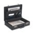 Solo Grand Central Attaché Briefcase with Combination Locks, Black