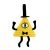 Peluche Bill Cipher de Gravity Falls