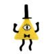 Peluche Bill Cipher de Gravity Falls