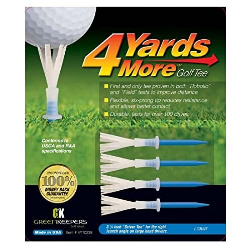 Soportes para bola de golf 4 More Yards, de plástico