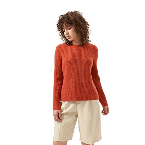 GreenMount Suéteres de cachemira para mujer