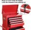 GSTANDARD APTB226RPlus Torin 3-in-1 Rolling Tool Cabinet: Removable Tool Chest Organizer with 6 Sliding Drawers, High Capacity Storage with Riser, Red