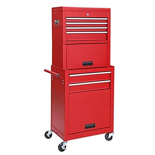 GSTANDARD APTB226RPlus Torin – Gabinete de herramientas con ruedas 3 en 1