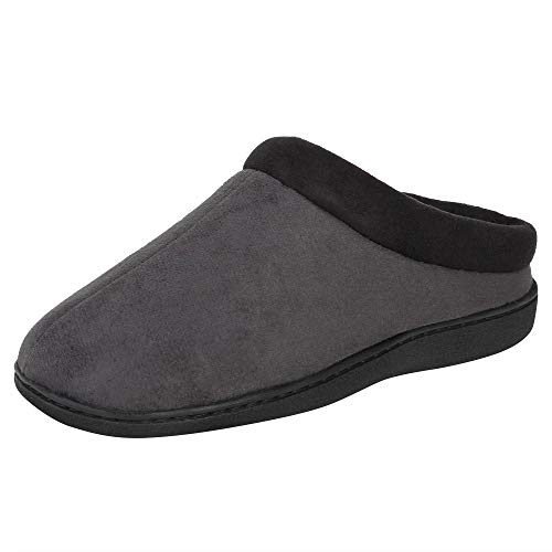 Hanes Zapatos tipo zueco de microgamuza de espuma
