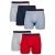 Hanes 7460Z6 – Calzoncillos boxeador sin etiqueta con cintura ComfortSoft
