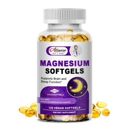 High Absorption Magnesium Glycinate 400mg Softgels Supplement