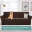 YEMYHOM Couch Cover Latest Jacquard Design High Stretch Sofa Covers for 3 Cushion Couch, Pet Dog Cat Proof Slipcover Non Slip Magic Elastic Furniture Protector (Sofa, Light Gray)