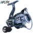 HPLIFE Spinning Reels, Saltwater Fishing Reels 13 Stainless Steel BB with Wood-Made Handle Ultra Smooth Powerful 43LB Max Drag , 4.7:1 / 5.2:1 Gear Ratio Summer / ICE Fishing