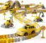 iHaHa 236 PCS Construction Race Tracks for Kids Boys Toys, 6 PCS Construction Car and Flexible Track Playset Create A Engineering Road Gifts for 3 4 5 6 Year Old Boys Girls Best Toys