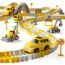 iHaHa 236 PCS Construction Race Tracks for Kids Boys Toys, 6 PCS Construction Car and Flexible Track Playset Create A Engineering Road Gifts for 3 4 5 6 Year Old Boys Girls Best Toys