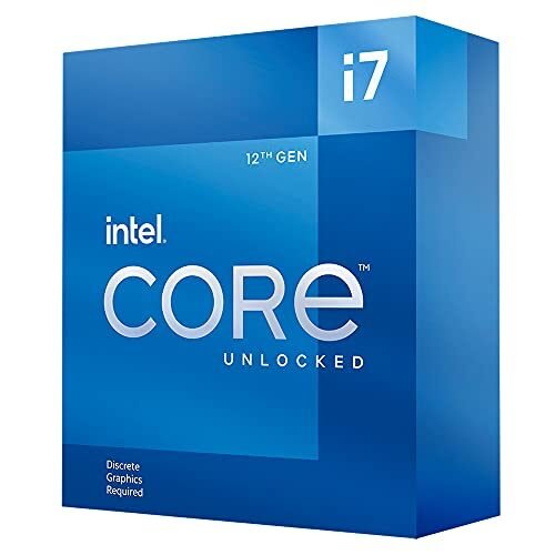 Intel Core i7-12700KF Procesador de escritorio 12 (8P+4E) núcleos